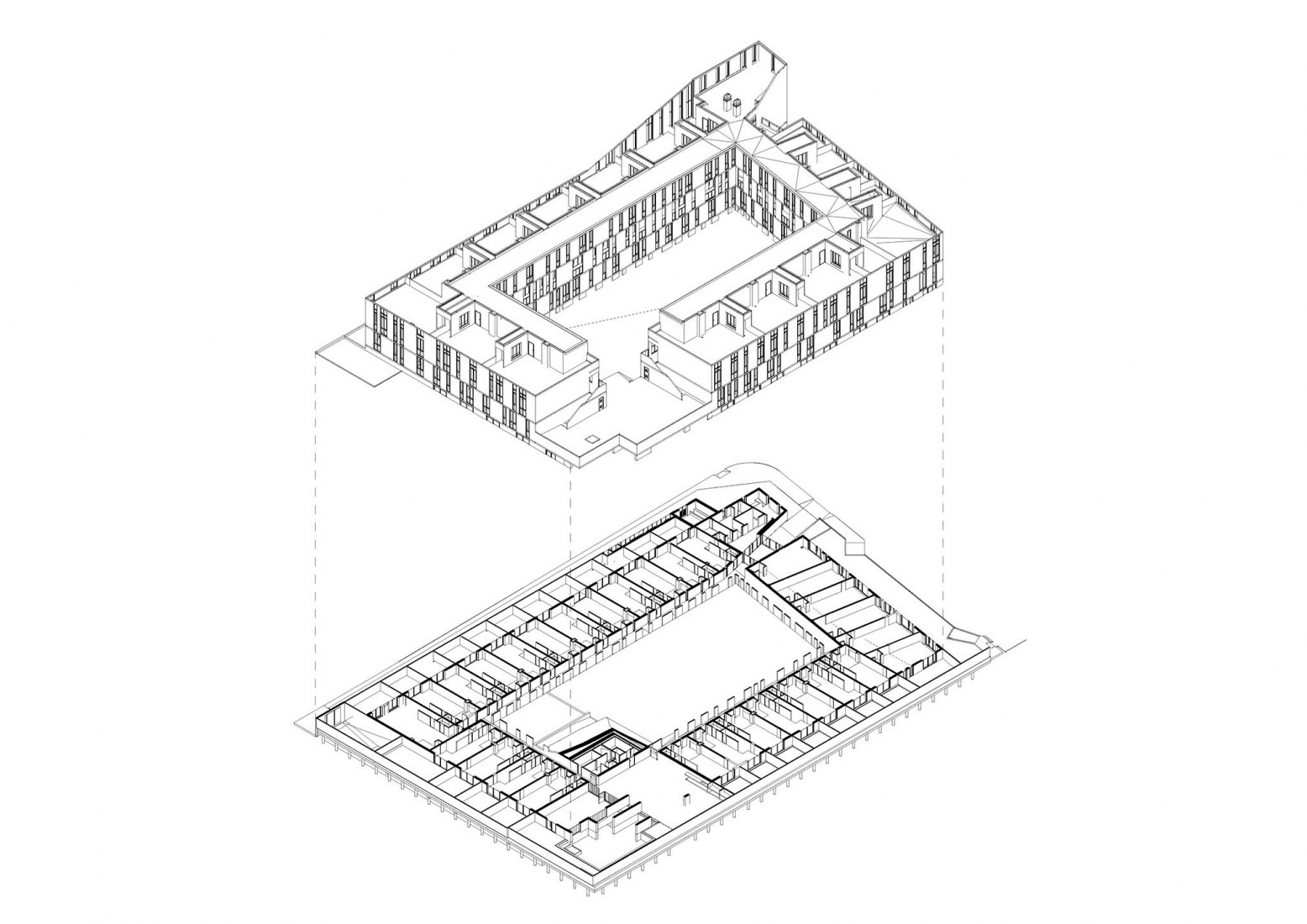 Diagrama del edificio. Edificio COPA por Ça Arquitectura