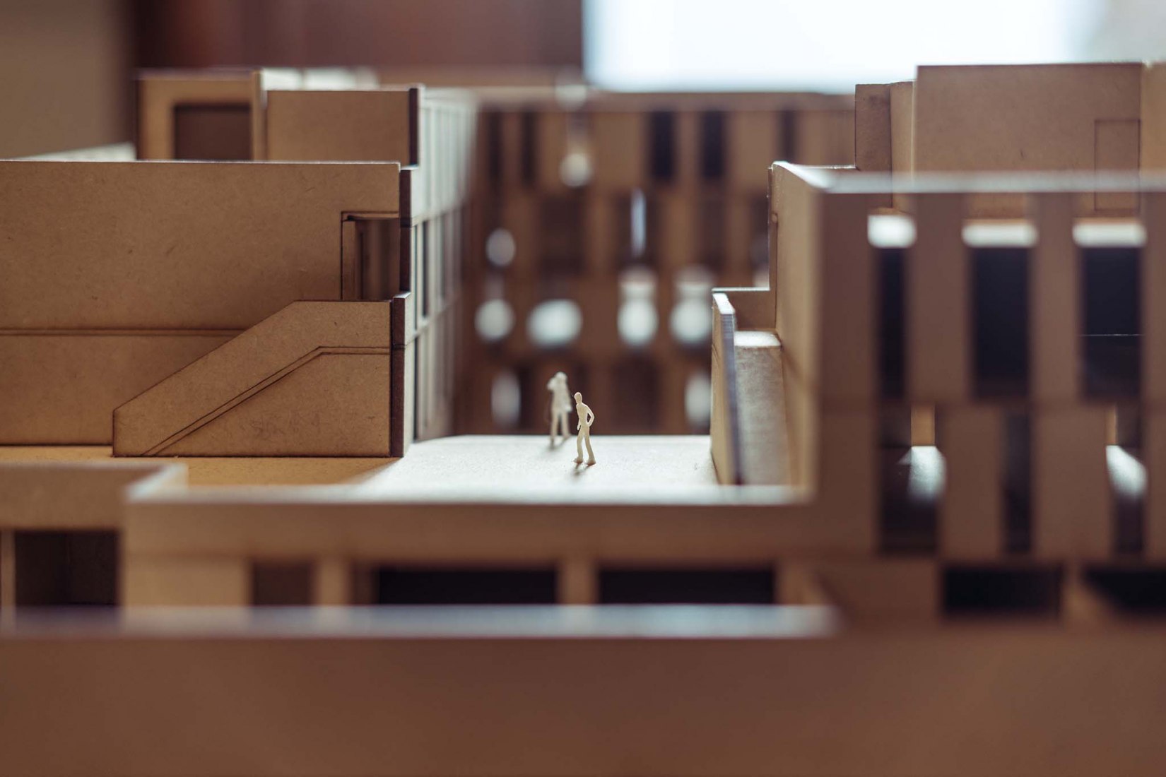 Maqueta del edificio. Edificio COPA por Ça Arquitectura