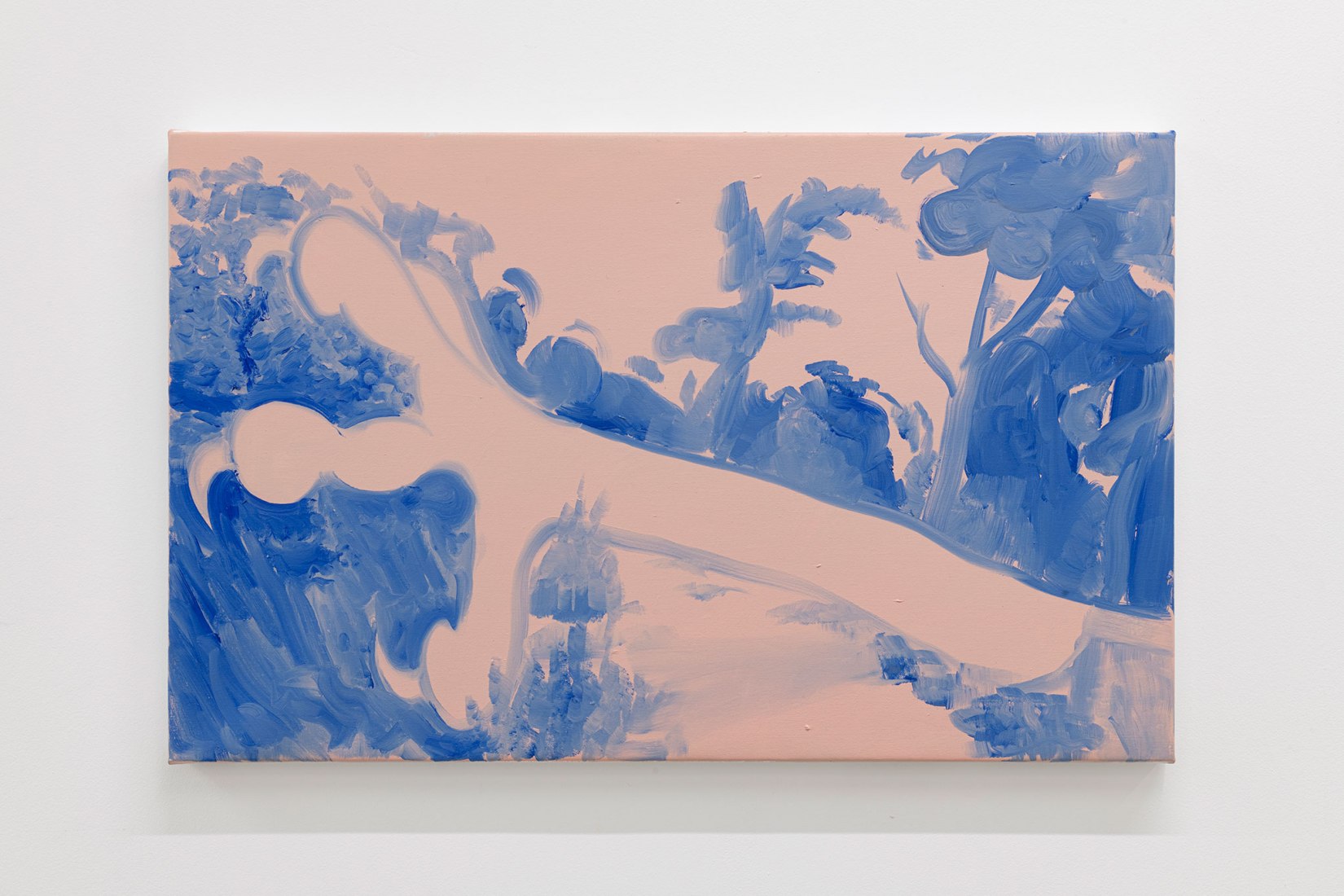 St árbol caido by Pere Noguera 2022. 50x80cm. Image courtesy of Bombon Projects, NoguerasBlanchard and Galería Joan Prat