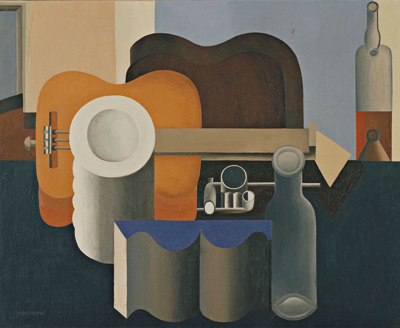 Le Corbusier (Charles-Édouard Jeanneret). Still life. 1920. Oil on canvas. The Museum of Modern Art, Nueva York. Fondo de Adquisiciones Van Gogh, 1937. © 2014 FLC-VEGAP.
