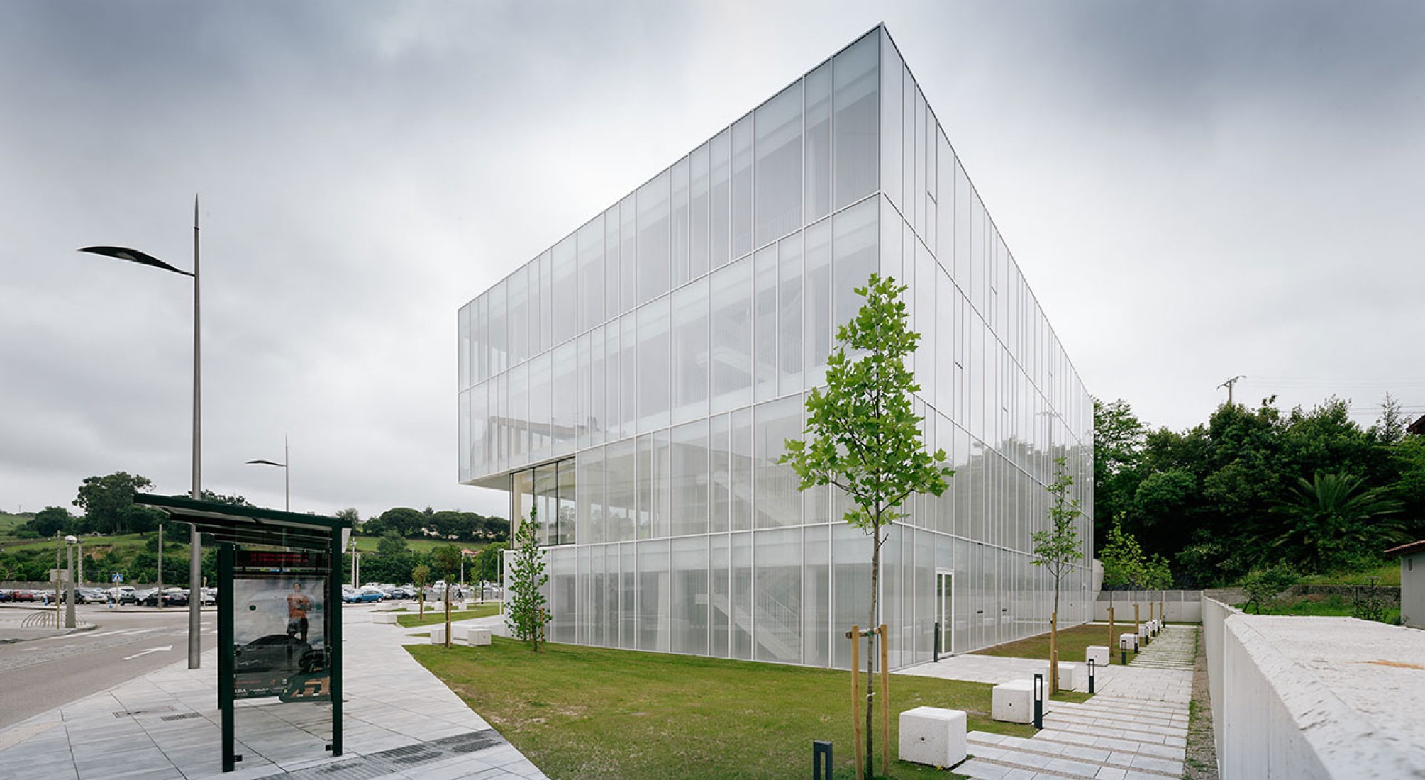 Adult Education Centre and Children's Playground Building by