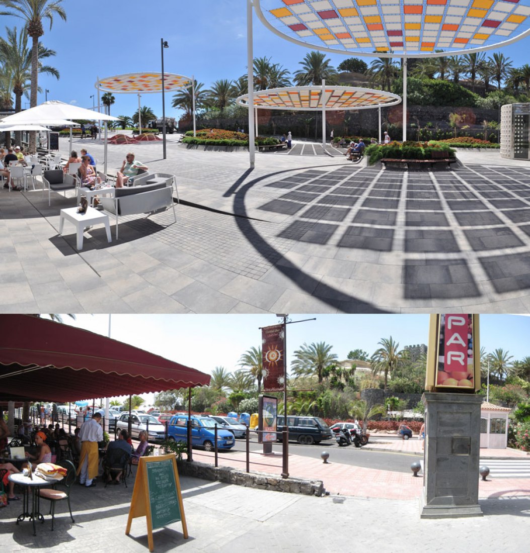 Antes/después. Transformación de un paseo marítimo en Tenerife por Jiménez y Bazán Arquitectos S.L.P. Fotografía © Roberto Bazán.