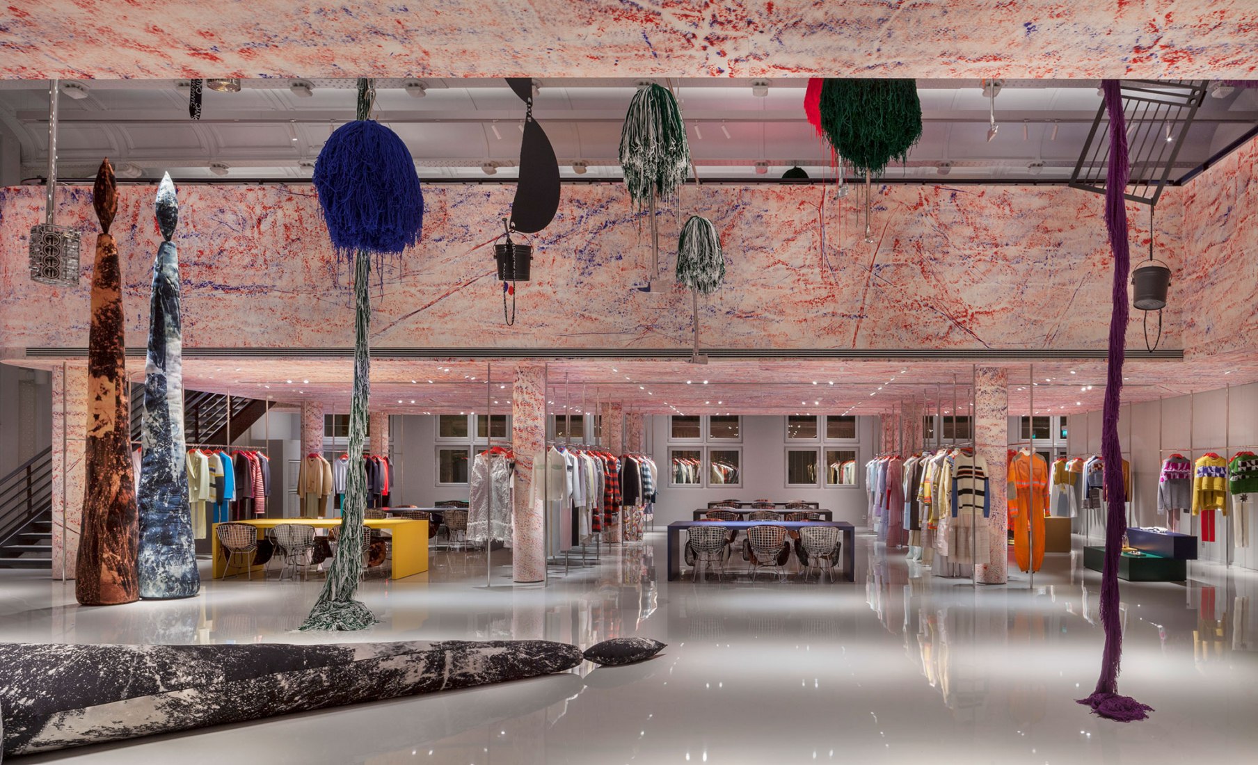 CALVIN KLEIN 205W39NYC Paris Brand Headquarters. Photograph by Elizabeth Felicella. Courtesy of Calvin Klein