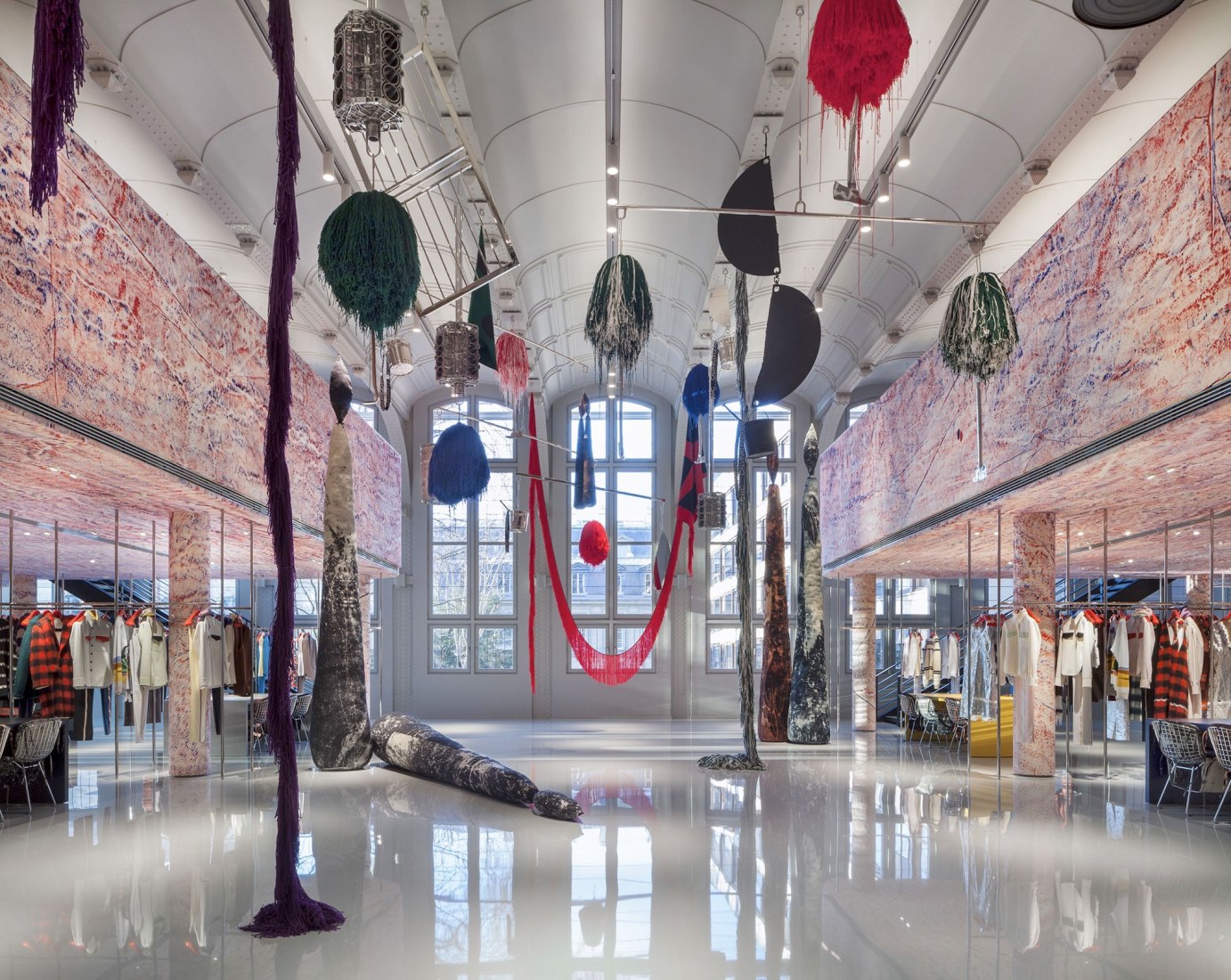 CALVIN KLEIN 205W39NYC Paris Brand Headquarters. Photograph by Elizabeth Felicella. Courtesy of Calvin Klein