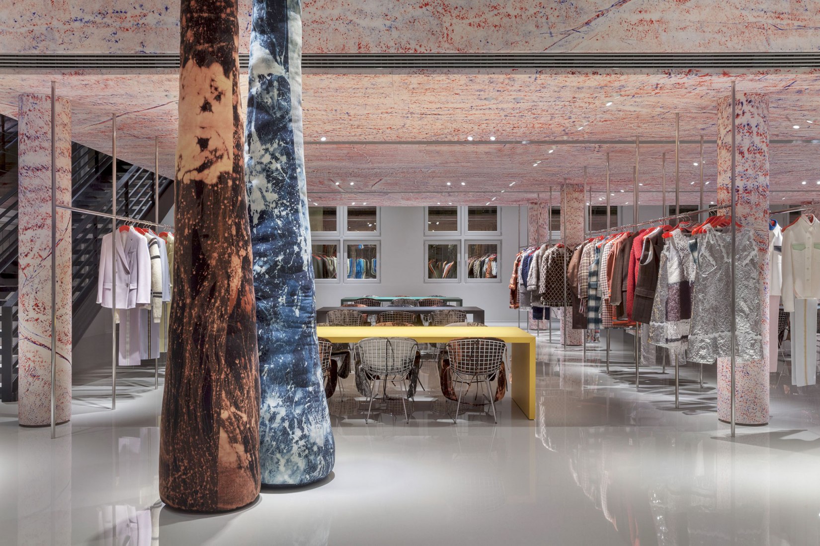 CALVIN KLEIN 205W39NYC Paris Brand Headquarters. Photograph by Elizabeth Felicella. Courtesy of Calvin Klein