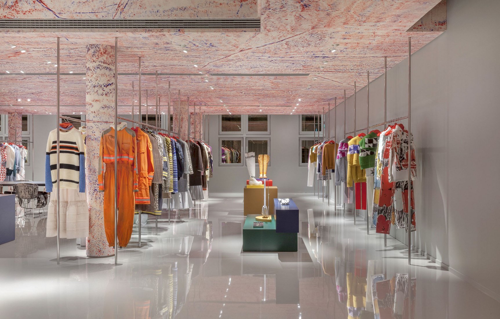 CALVIN KLEIN 205W39NYC Paris Brand Headquarters. Photograph by Elizabeth Felicella. Courtesy of Calvin Klein