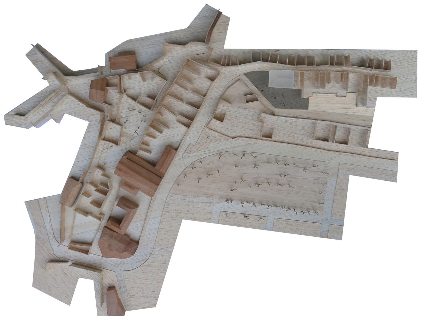 Maqueta. Edificio el Mallol por Carles Crosas y Gemma Domingo