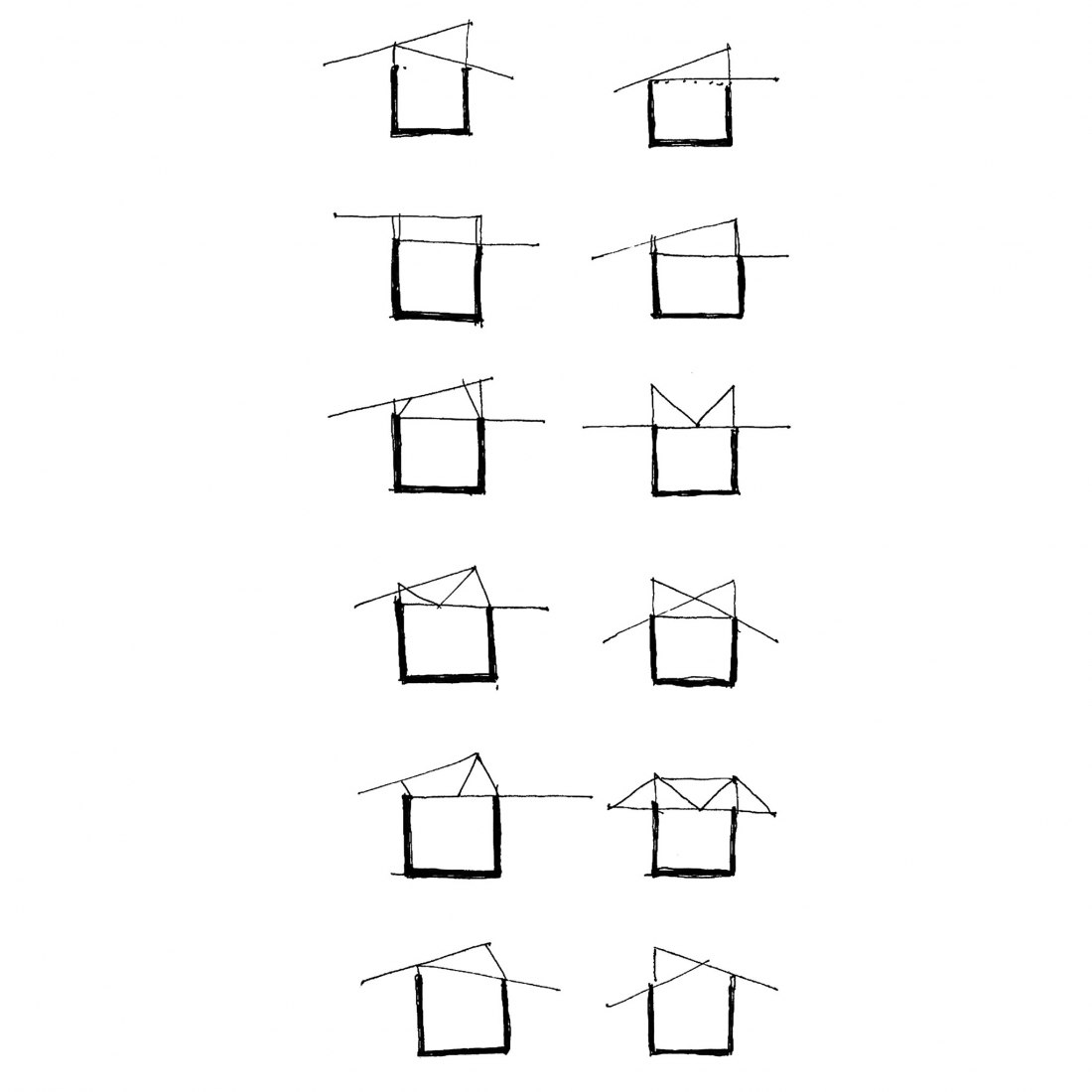 Sketch. Bartolí Lab by Carlos Salazar Arquitectos