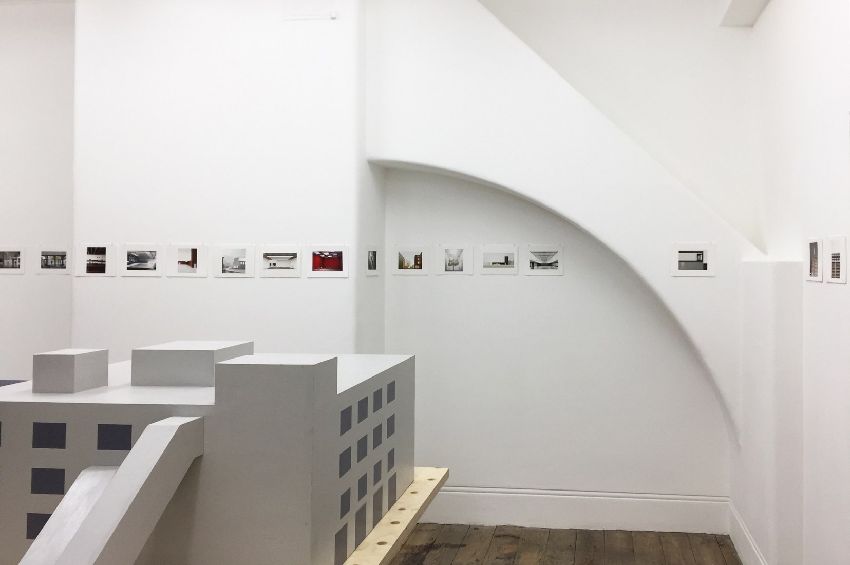 Caruso St John, Diorama, exhibition view. Image courtesy of Betts Project