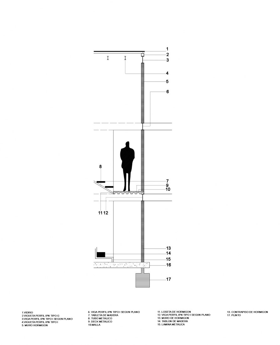 Detail. Horizontal House by Juan Tohme. 