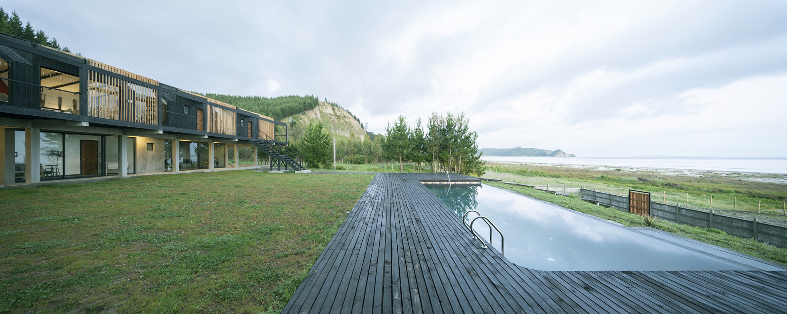 The Black House by Fabiola Pineda and Luciano Riquelme, RR&PZ. Photograph by Gustavo Burgos 