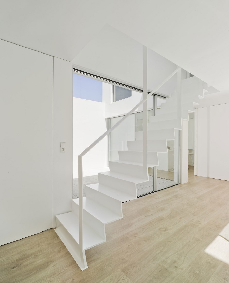 Staircase. Lopera House by David Ruiz Molina. Photograph © David Frutos