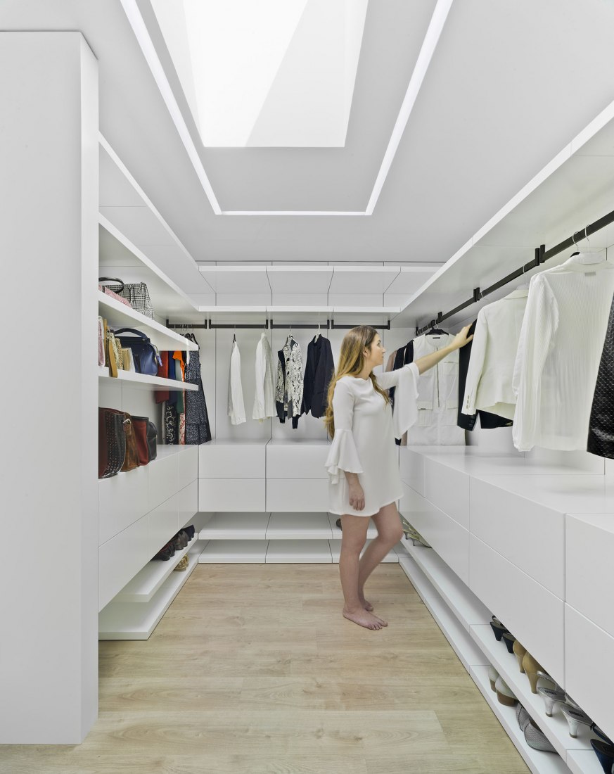 Dressing room. Lopera House by David Ruiz Molina. Photograph © David Frutos