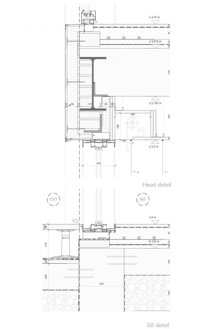 Constructive detail. Lopera House by David Ruiz Molina.