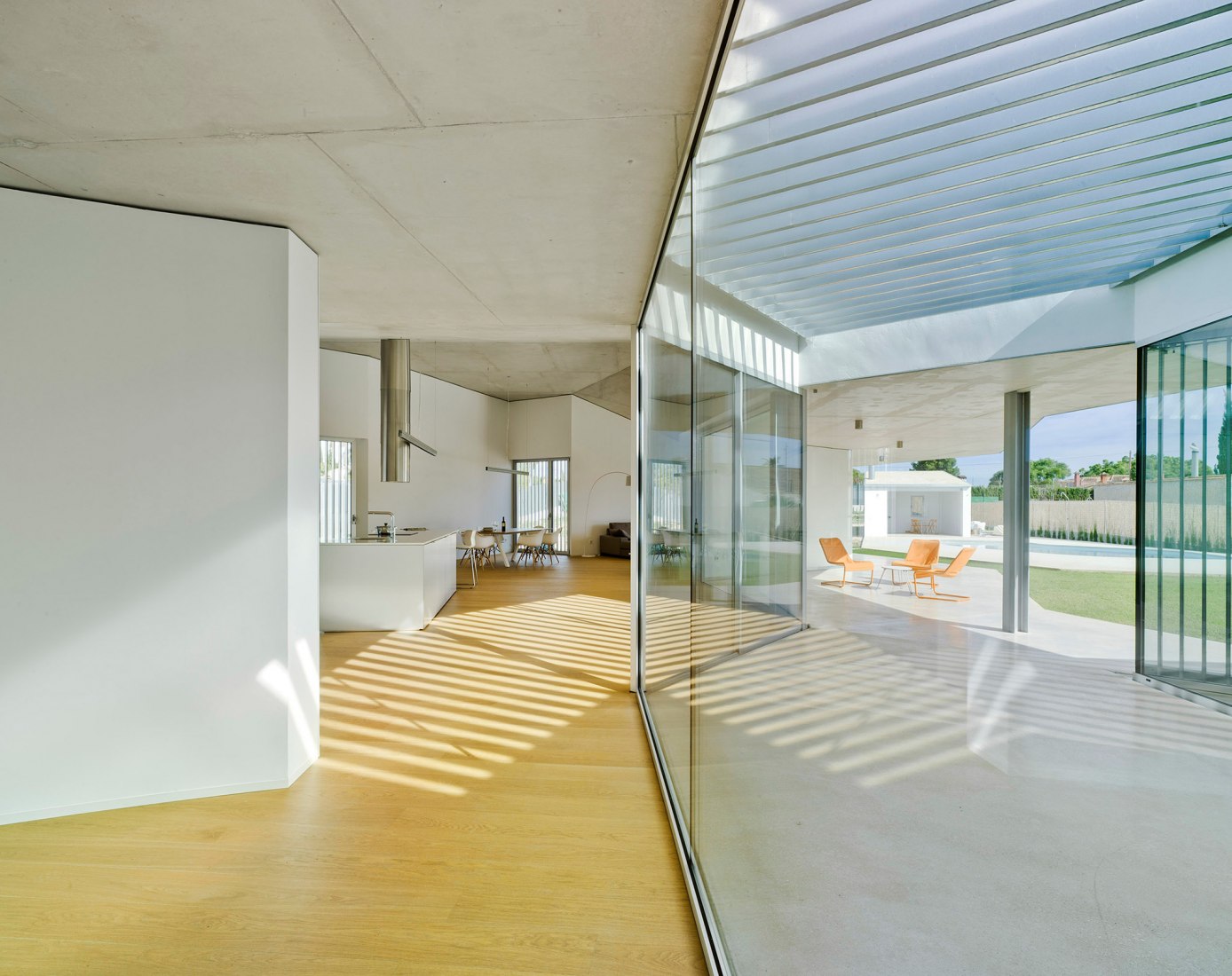 Inside view. Matola House by Jaime Sepulcre. Photograph © David Frutos