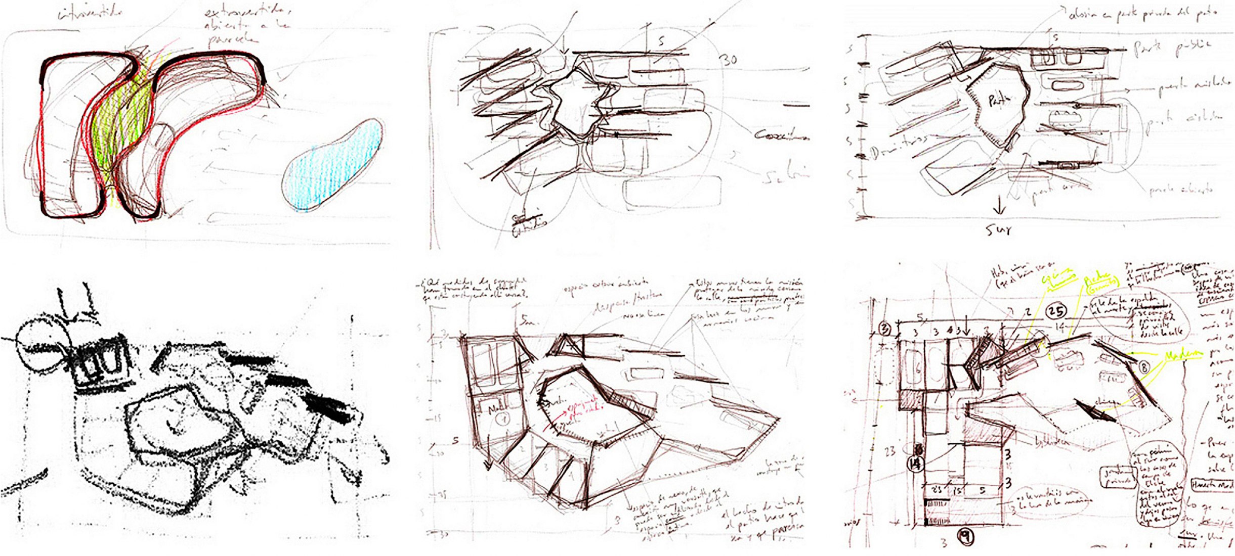 Sketch. Matola House by Jaime Sepulcre.
