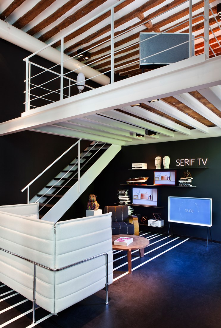 Samsung space by Diego Rodriguez at Casa Decor 2016. Image courtesy of Casa Decor 2016.