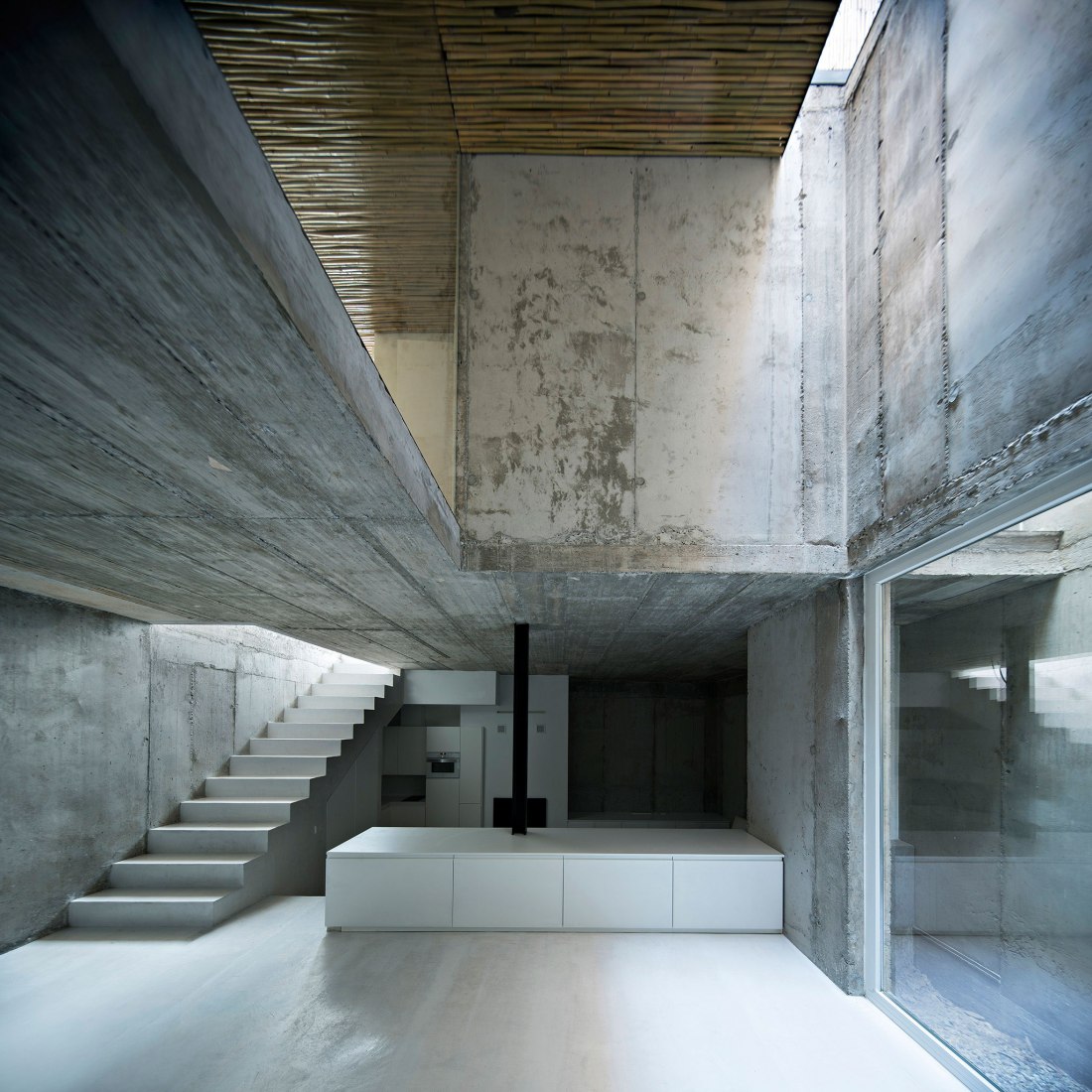 Vista interior. Casa Guarnón por Fresneda&Zamora. Fotografía por Javier Callejas