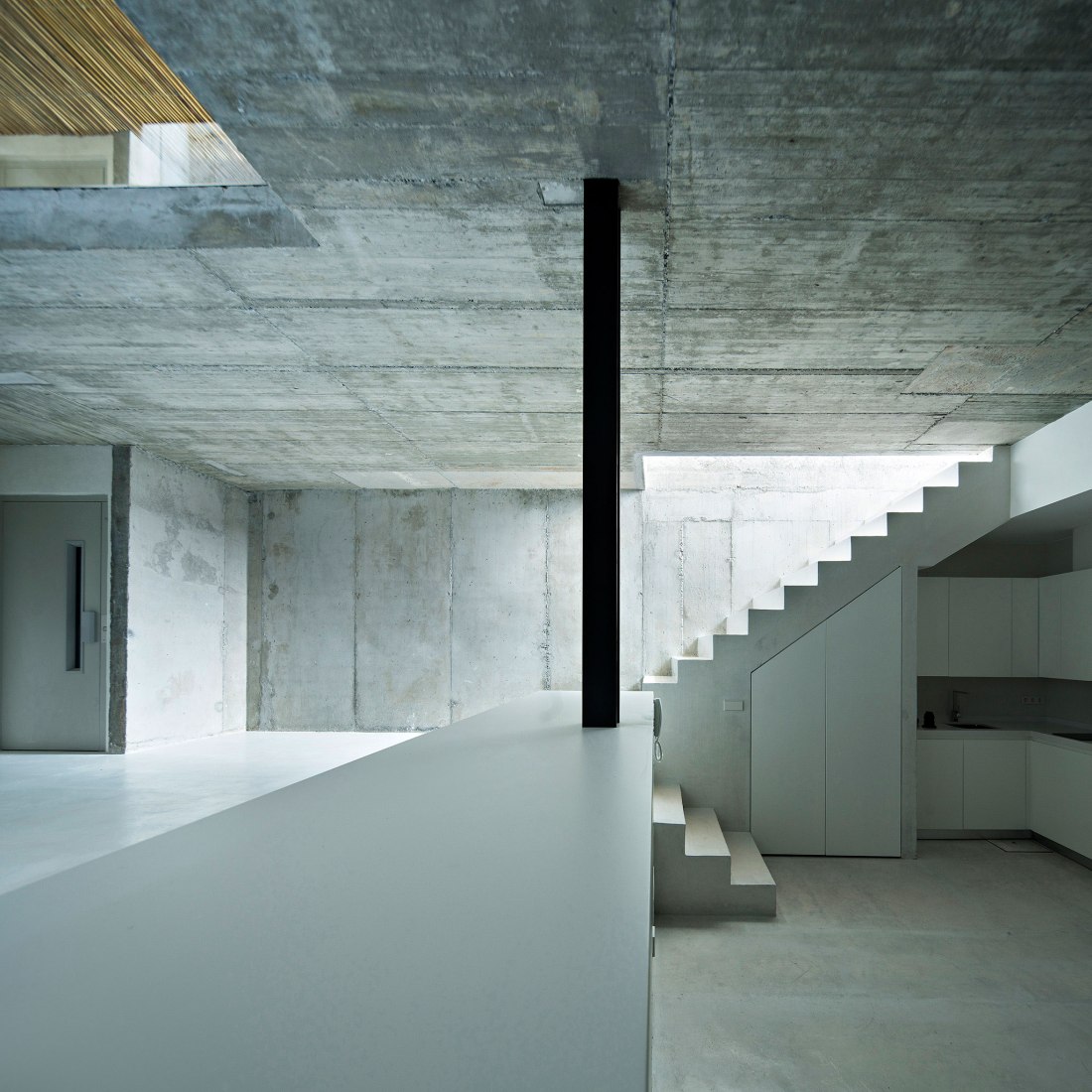 Vista interior. Casa Guarnón por Fresneda&Zamora. Fotografía por Javier Callejas