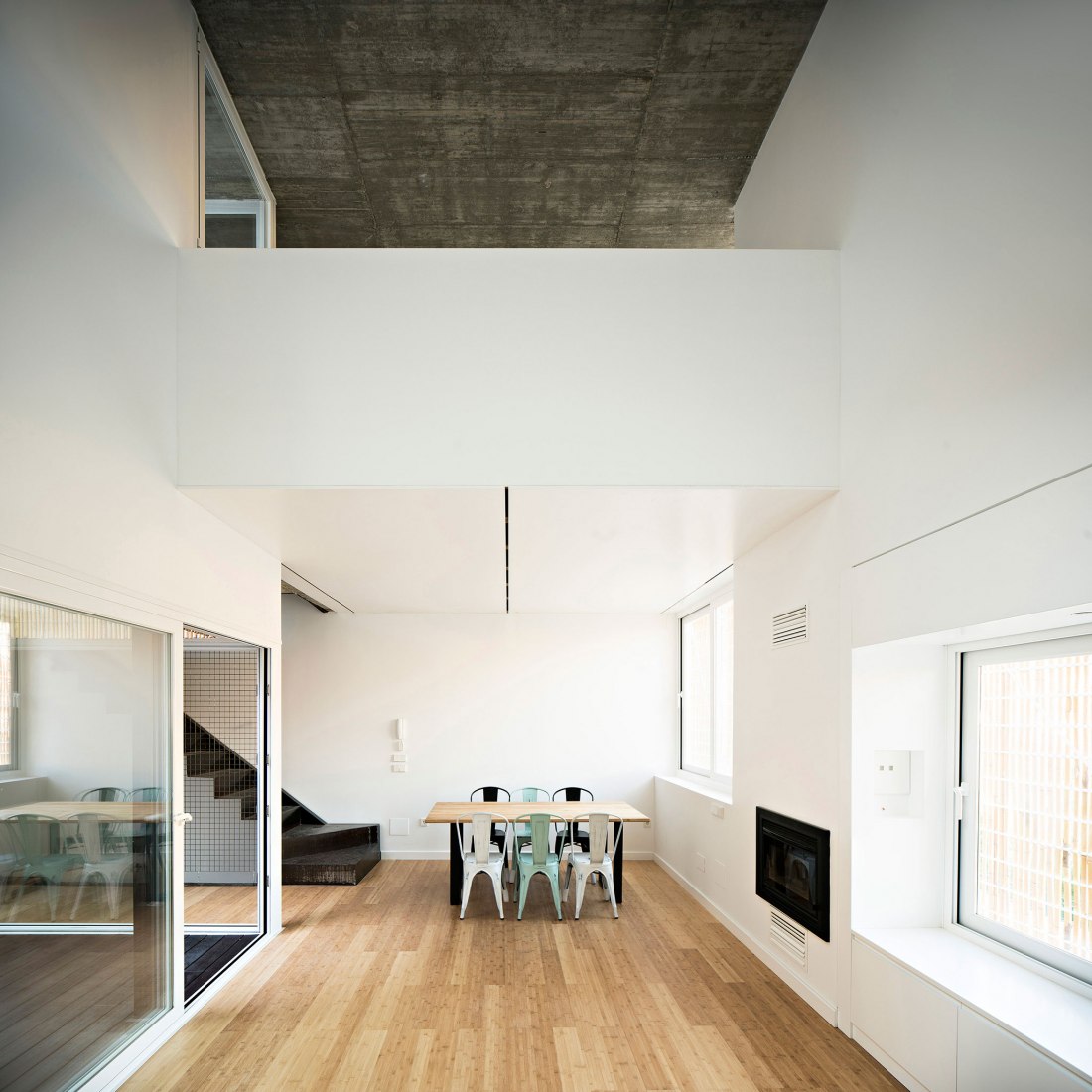 Vista interior. Casa Guarnón por Fresneda&Zamora. Fotografía por Javier Callejas