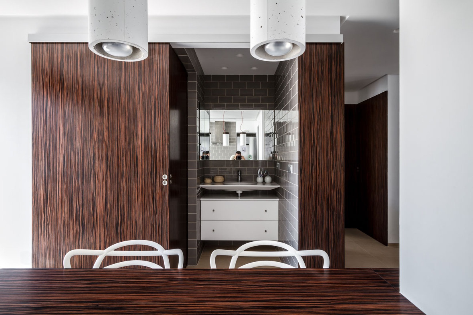 Interior. The little house by the sea by Joaquín Juberías & Fernando García. Photography © Germán Cabo.