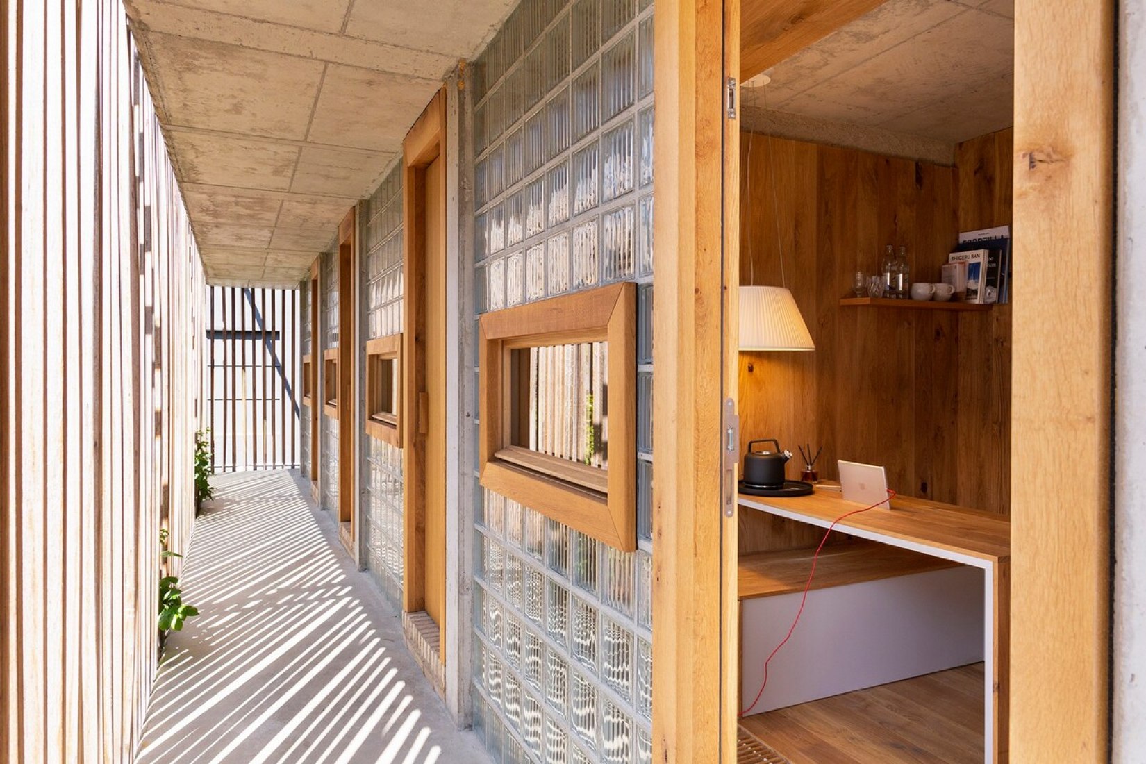 Atelier Graas-Hotel Graace by Christian Bauer and Associés architectes. Photograph by Patty Neu