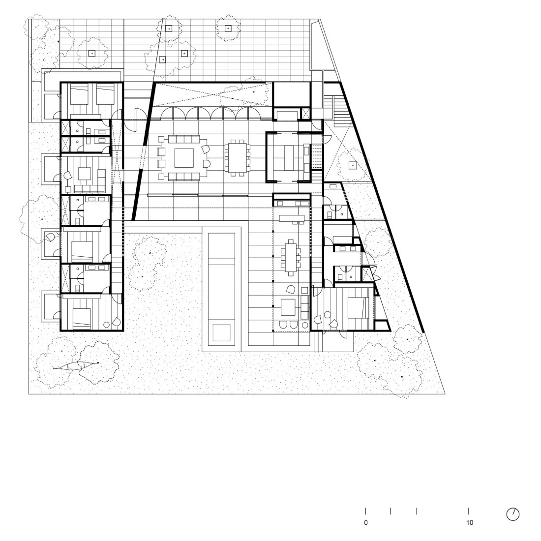 Planta baja. Casa Moulat por CCA.