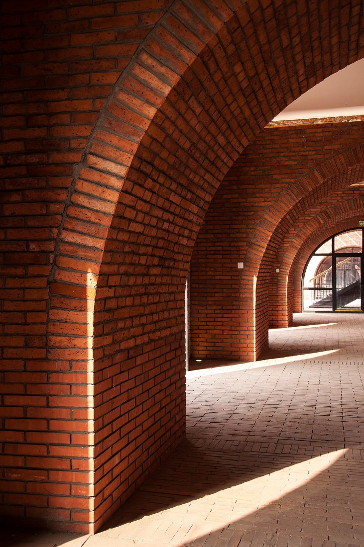 Details of vaults. Tower of Bricks by Interval Architects. Photograph by Zhi Geng