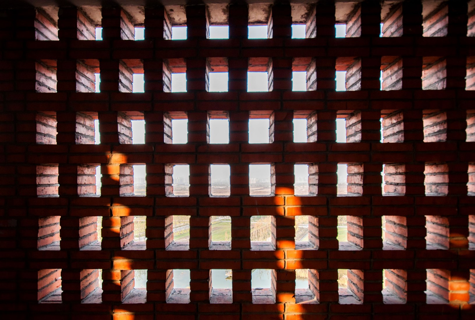 Light, shadow and translucency. Tower of Bricks by Interval Architects. Photograph by Zhi Geng