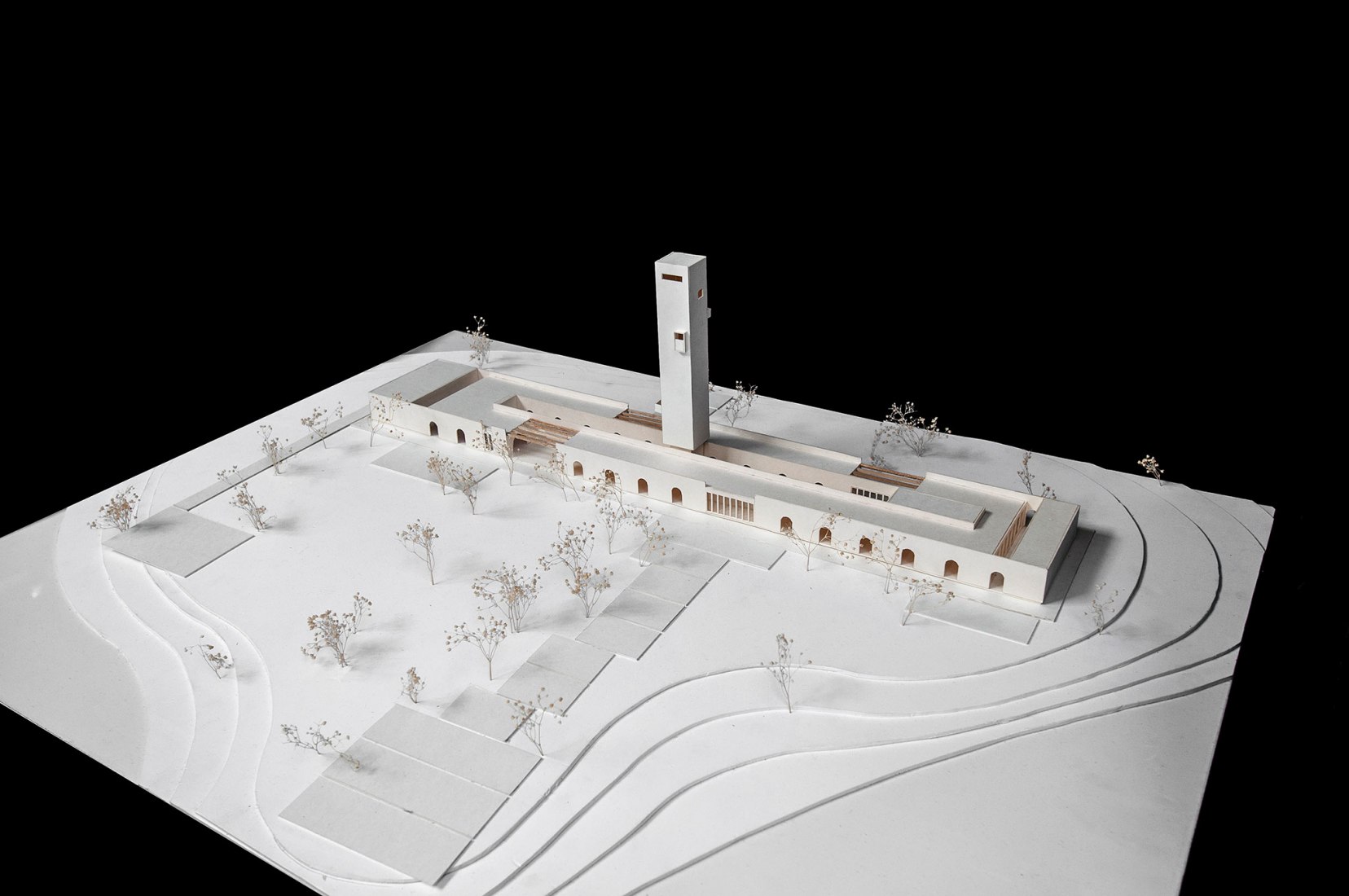 Model. Tower of Bricks by Interval Architects.