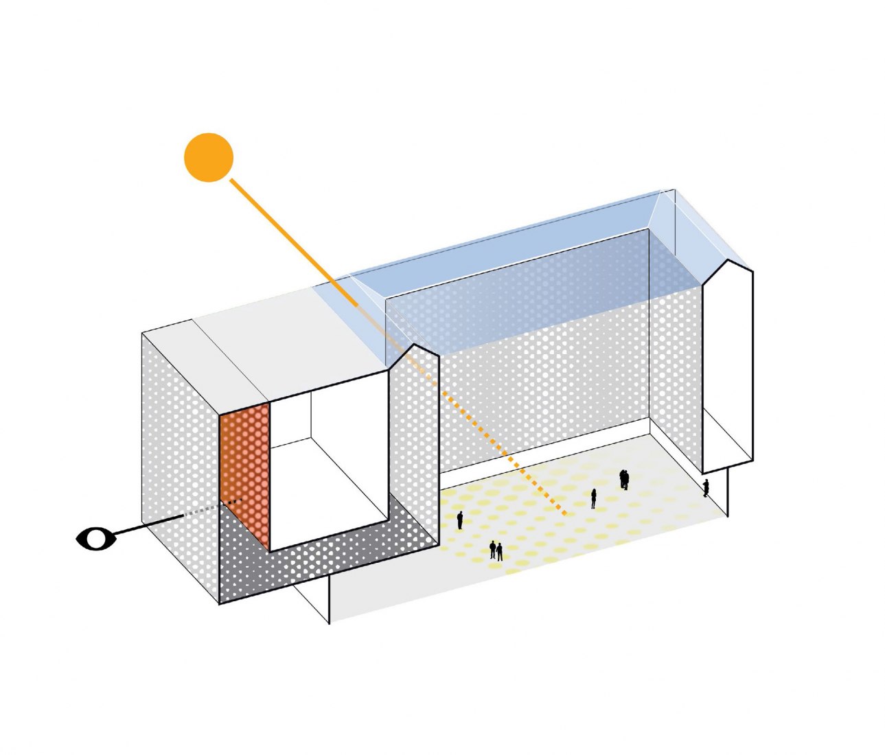 Drawing. Centro Arezzo, Italy. Image courtesy of © Piuarch