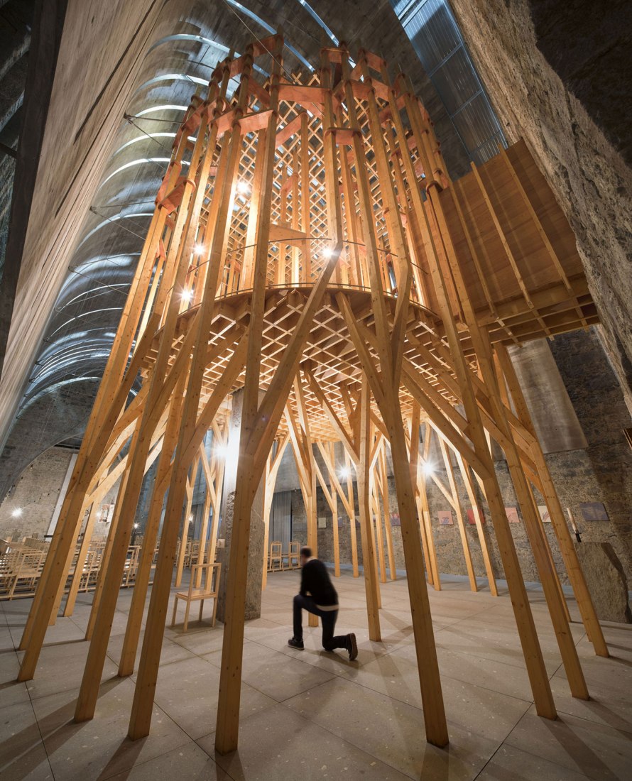 Capilla Llena de Gracia por Cerejeira Fontes Architects. Fotografía por Nelson Garrido