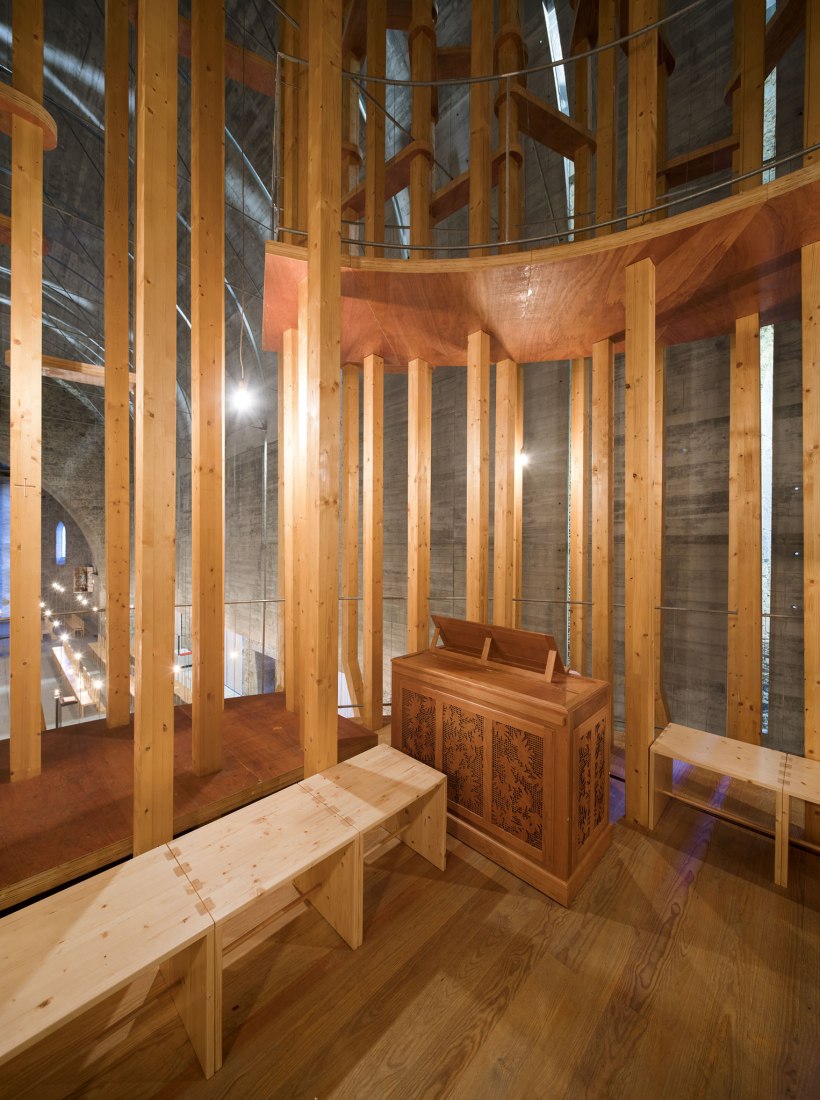 Capilla Llena de Gracia por Cerejeira Fontes Architects. Fotografía por Nelson Garrido