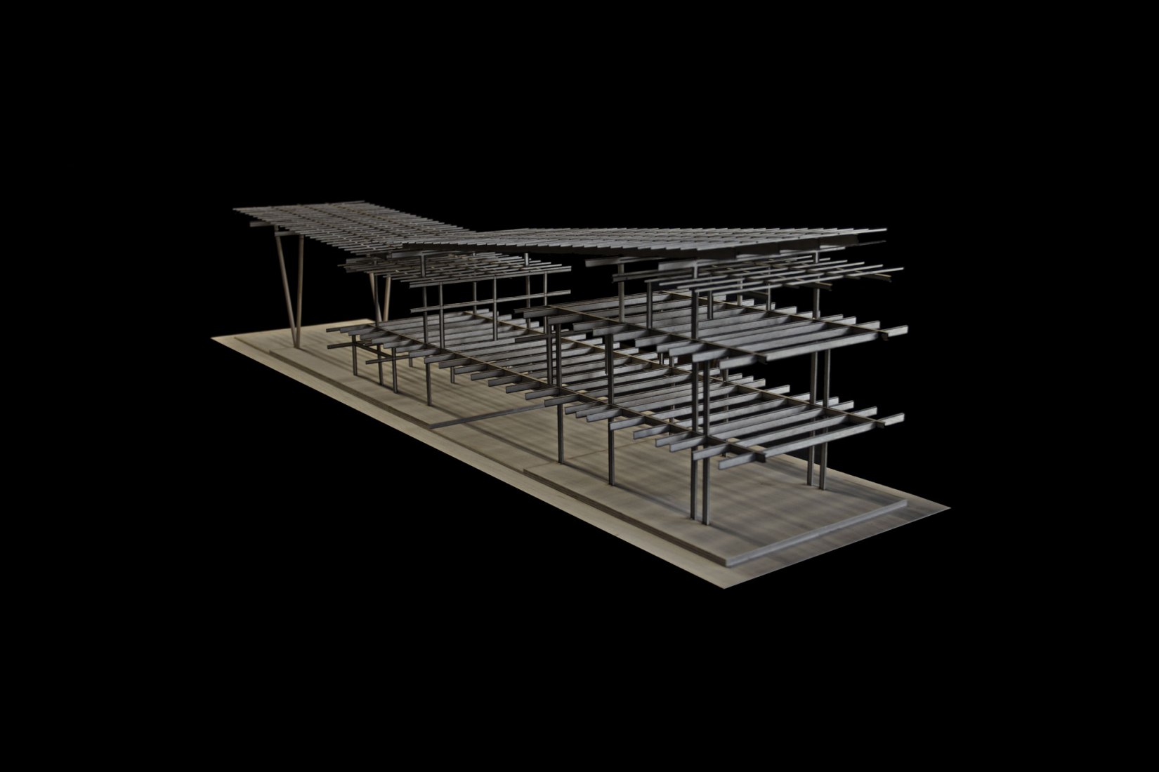 Maqueta. CETRAM Cuatro Caminos por Manuel Cervantes Estudio + JSa.