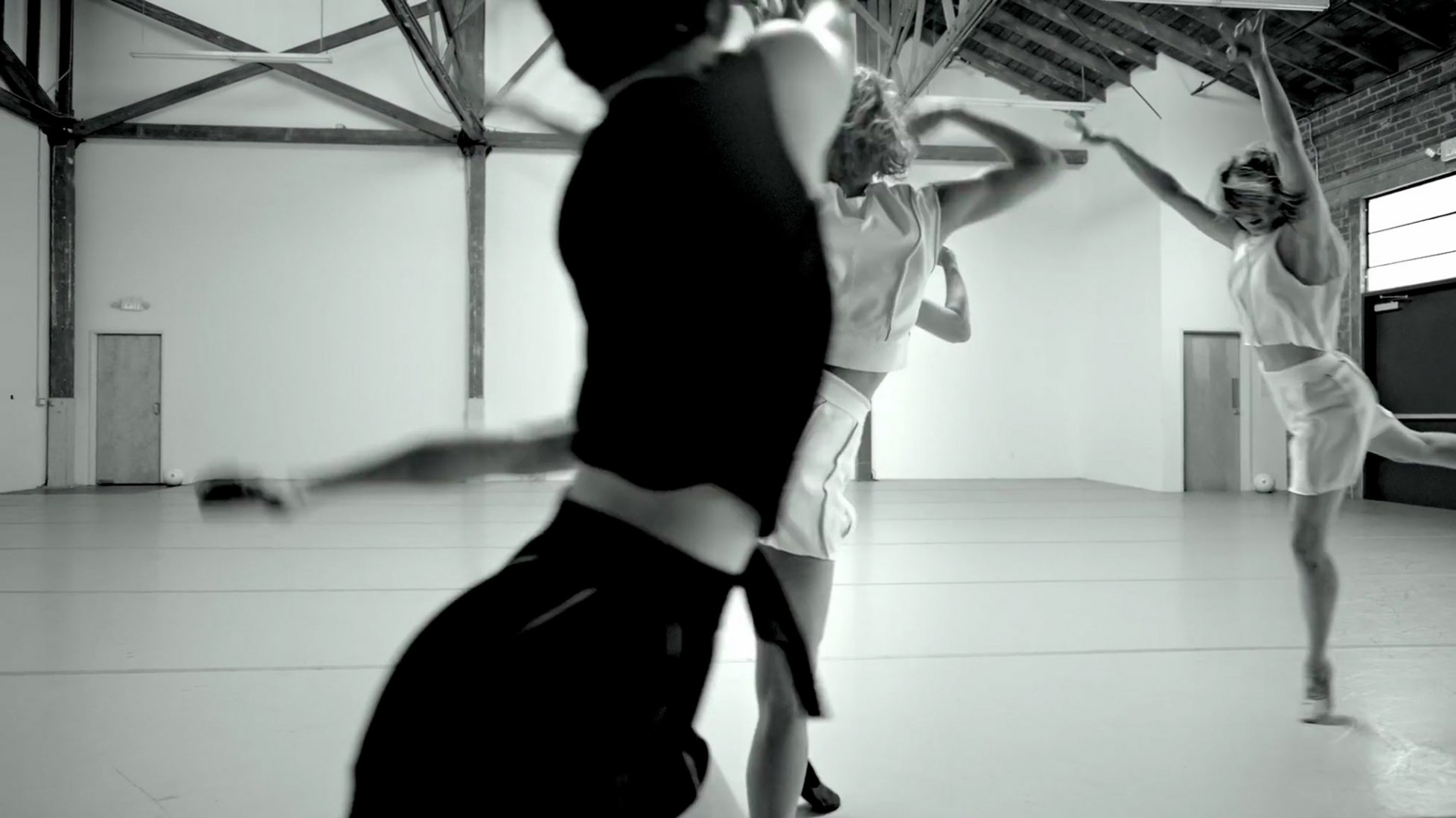 LA Dance Project in "Chaconne". Benjamin Millepied choreographs