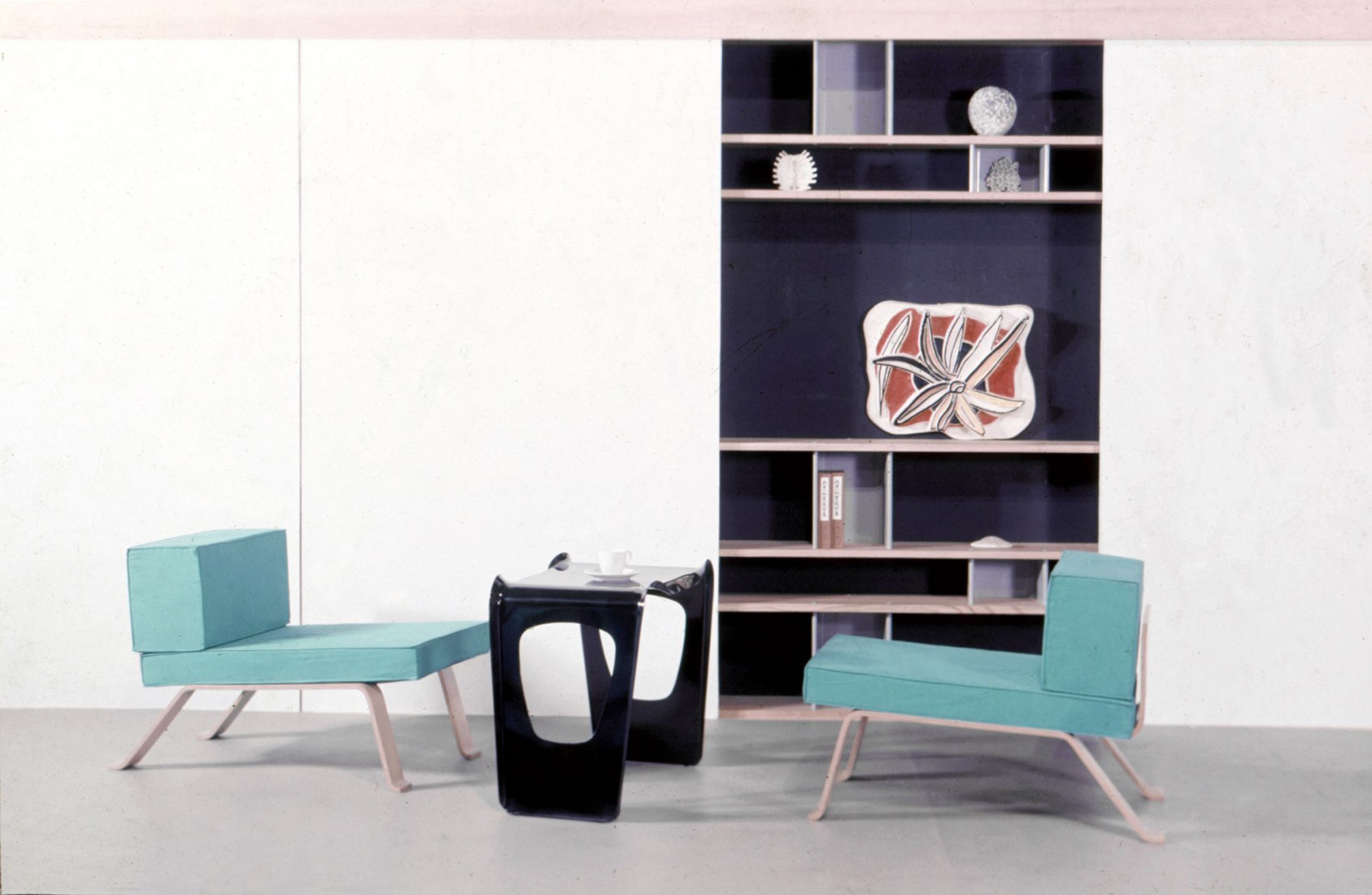 Charlotte Perriand, Sala de recepción, 1955 © Adagp, París, 2019 © AChP