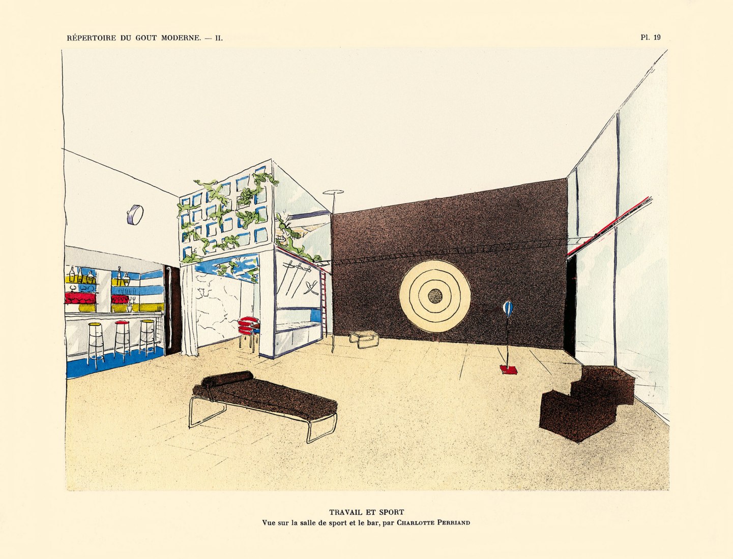 Charlotte Perriand, Trabajo y deporte, 1927-1929, © Adagp, París, 2019 © AChP