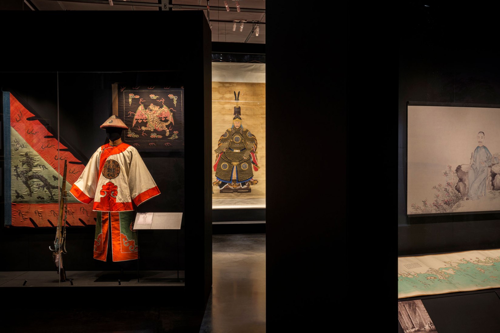 La sección militar (cortesía del Museo Real de Ontario). «El siglo oculto de China» en el Museo Británico. Todas las imágenes por Gareth Gardner.