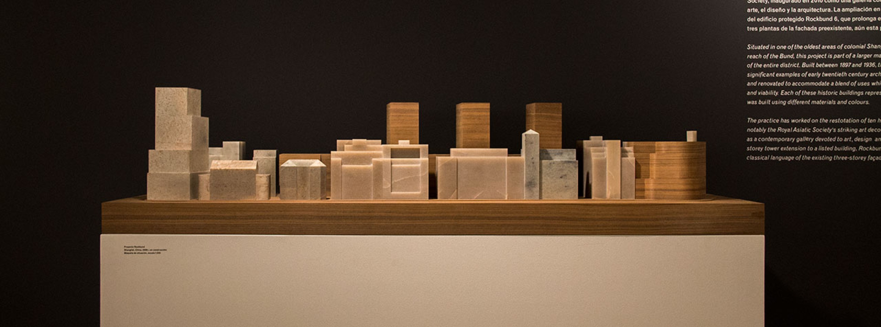Model. Exposición "Essential. David Chipperfield Architects" Exhibition. Photography © Andrea Portillo / METALOCUS.