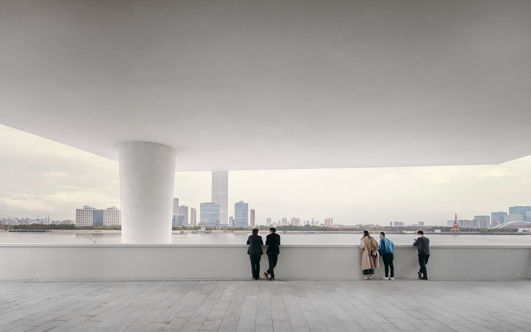 West Bund Museum by David Chipperfield Architects. Photograph by Simon Menges