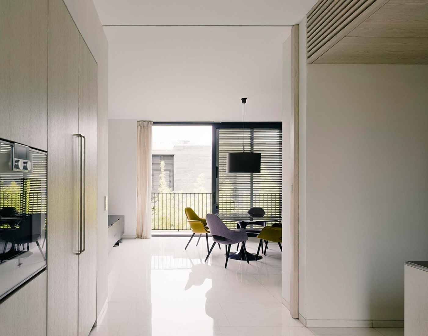 Interior. Xixi Wetland Estate por David Chipperfield Architects. Fotografía © Simon Menges.