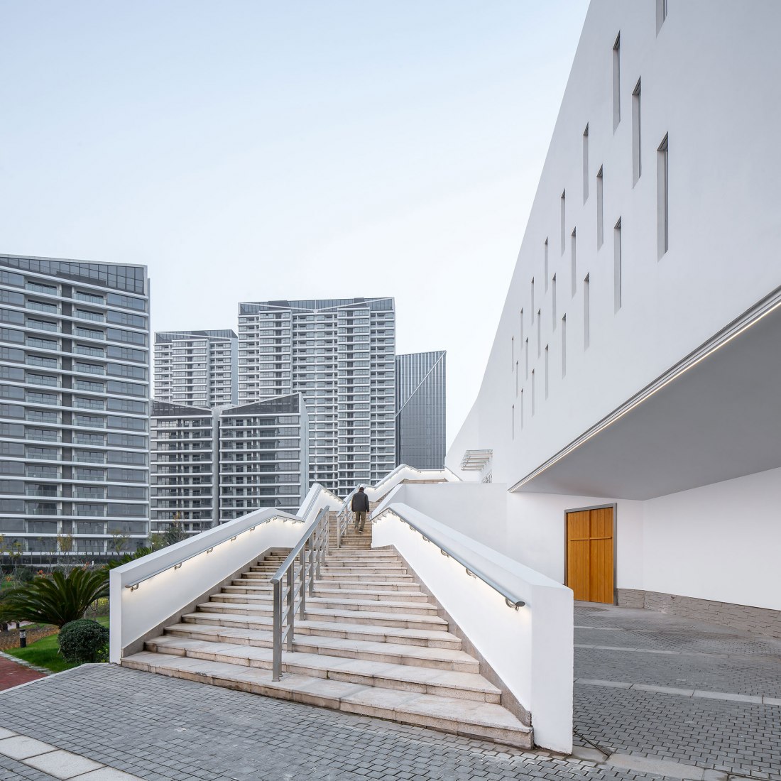 Church in Pudong by AS+. Photograph by Zhang Yong.