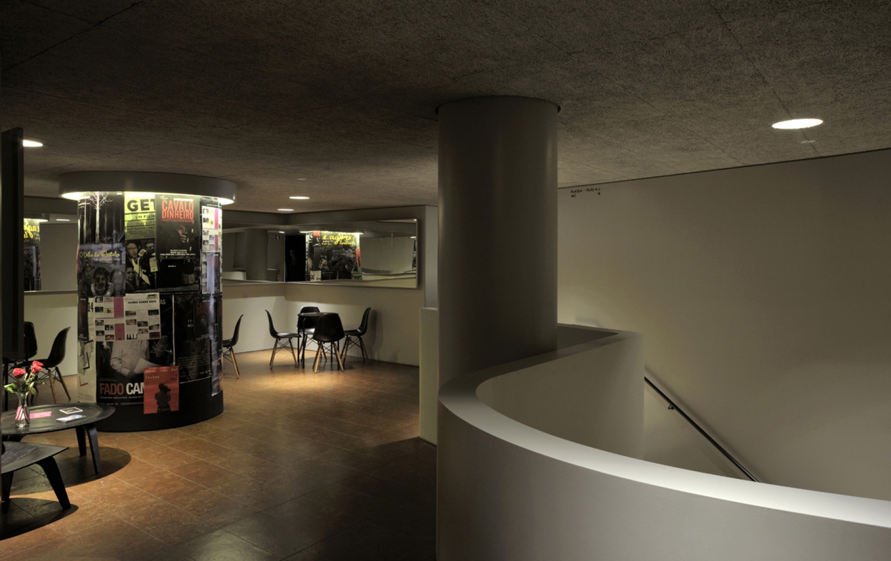 Interior. Cinema Ideal by José Neves. Photography © Laura Castro Caldas & Paulo Cintra. 