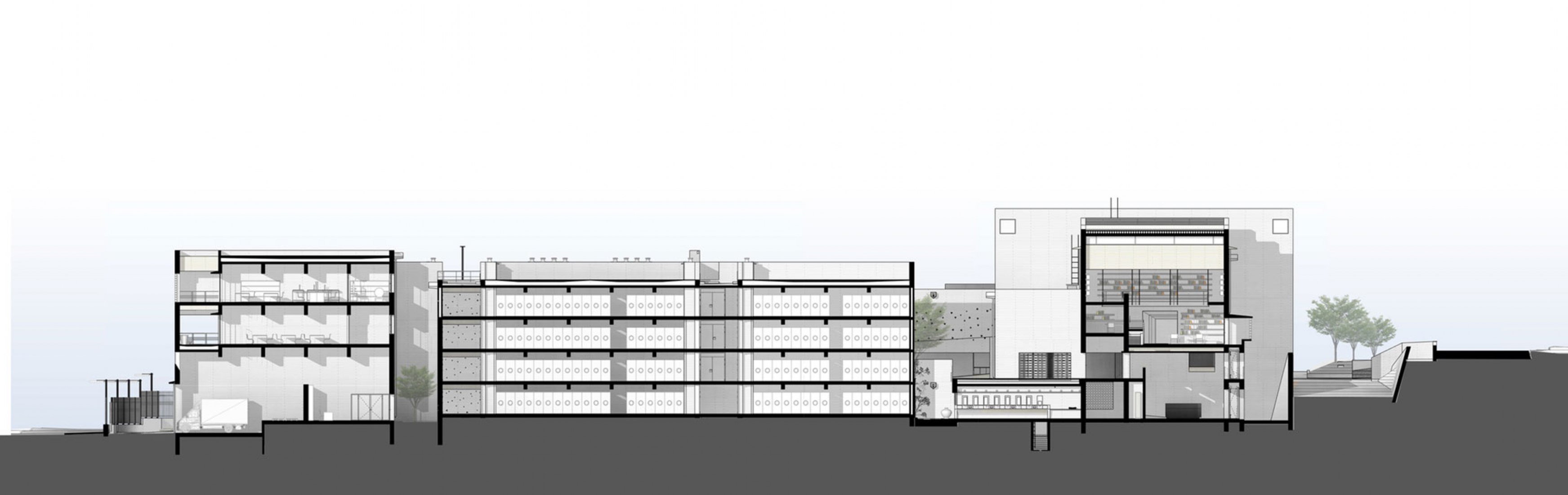 City of archives by Mendaro Architects. Photograph by Elena Marini Silvestri