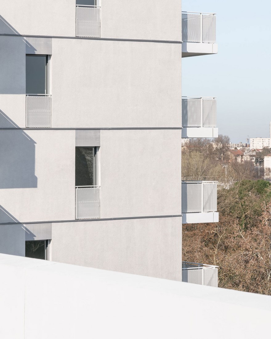110 Viviendas en Toulouse por CoBe Architecture et Paysage. Fotografía por Cédric Colin.