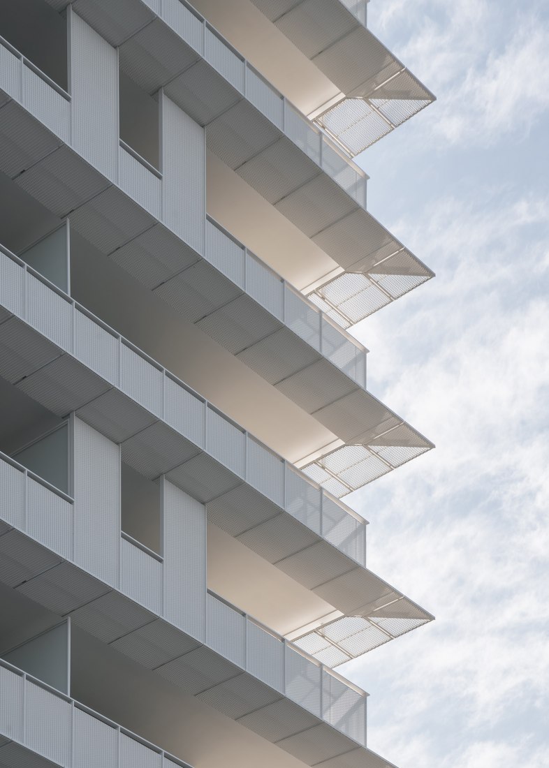 110 Viviendas en Toulouse por CoBe Architecture et Paysage. Fotografía por Cédric Colin.