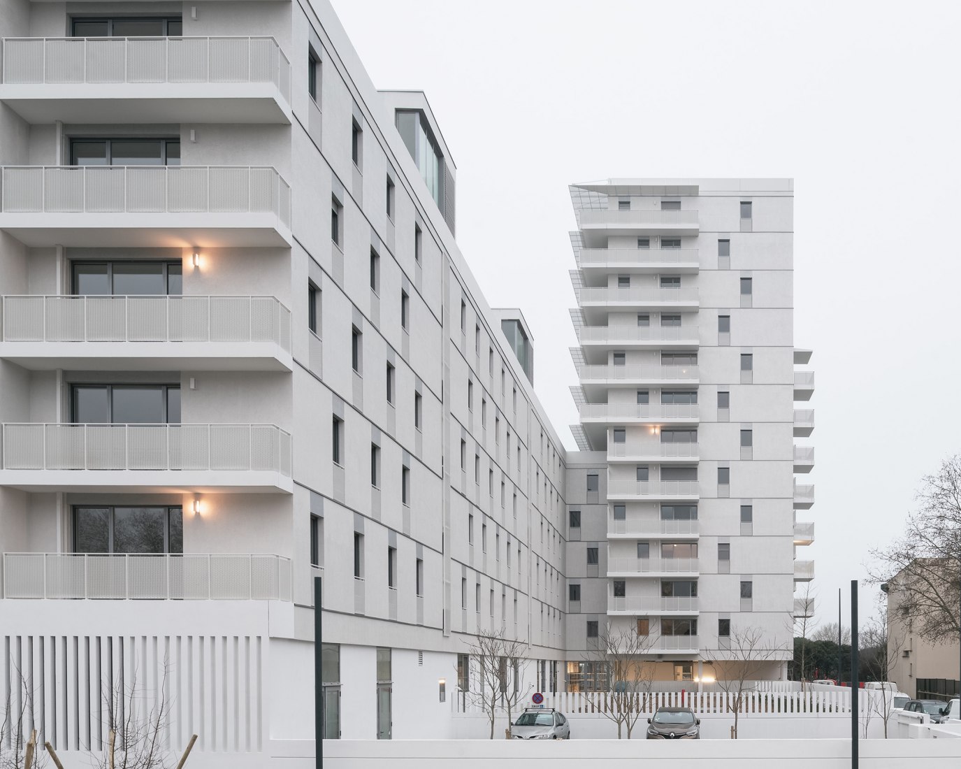 110 Viviendas en Toulouse por CoBe Architecture et Paysage. Fotografía por Cédric Colin.
