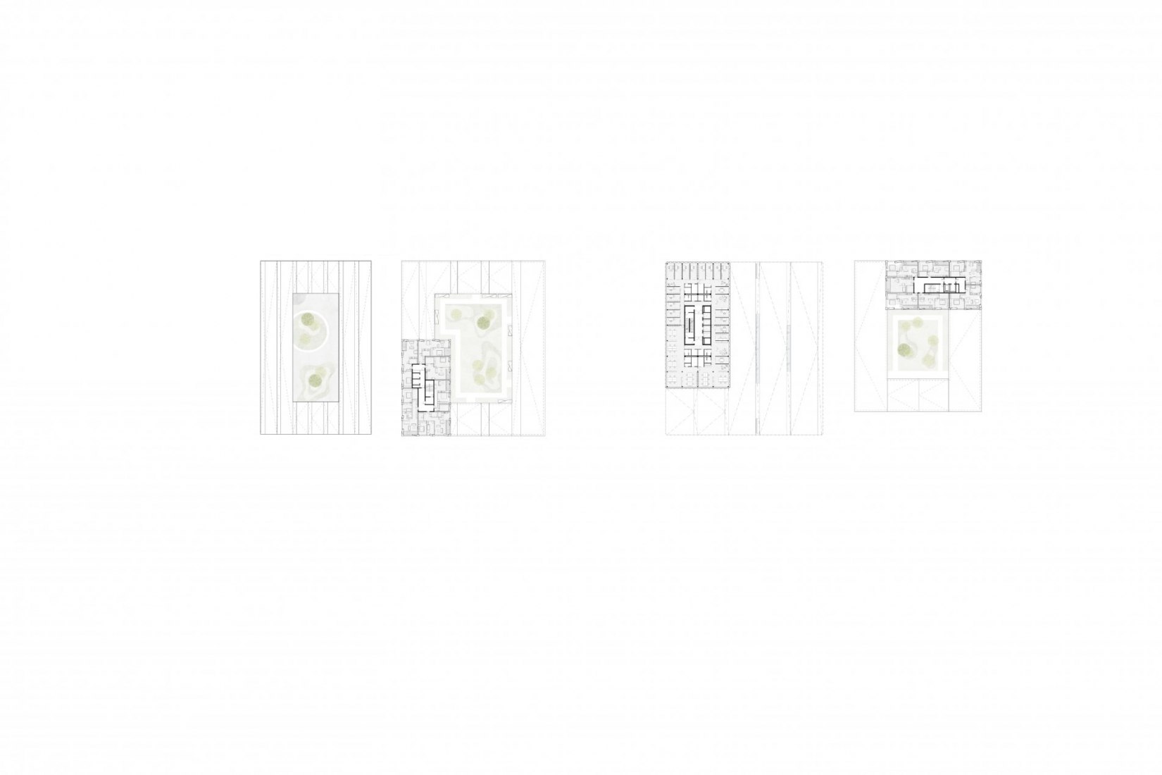 Floor plans. Europahafenkopf, new housing and office complex by COBE