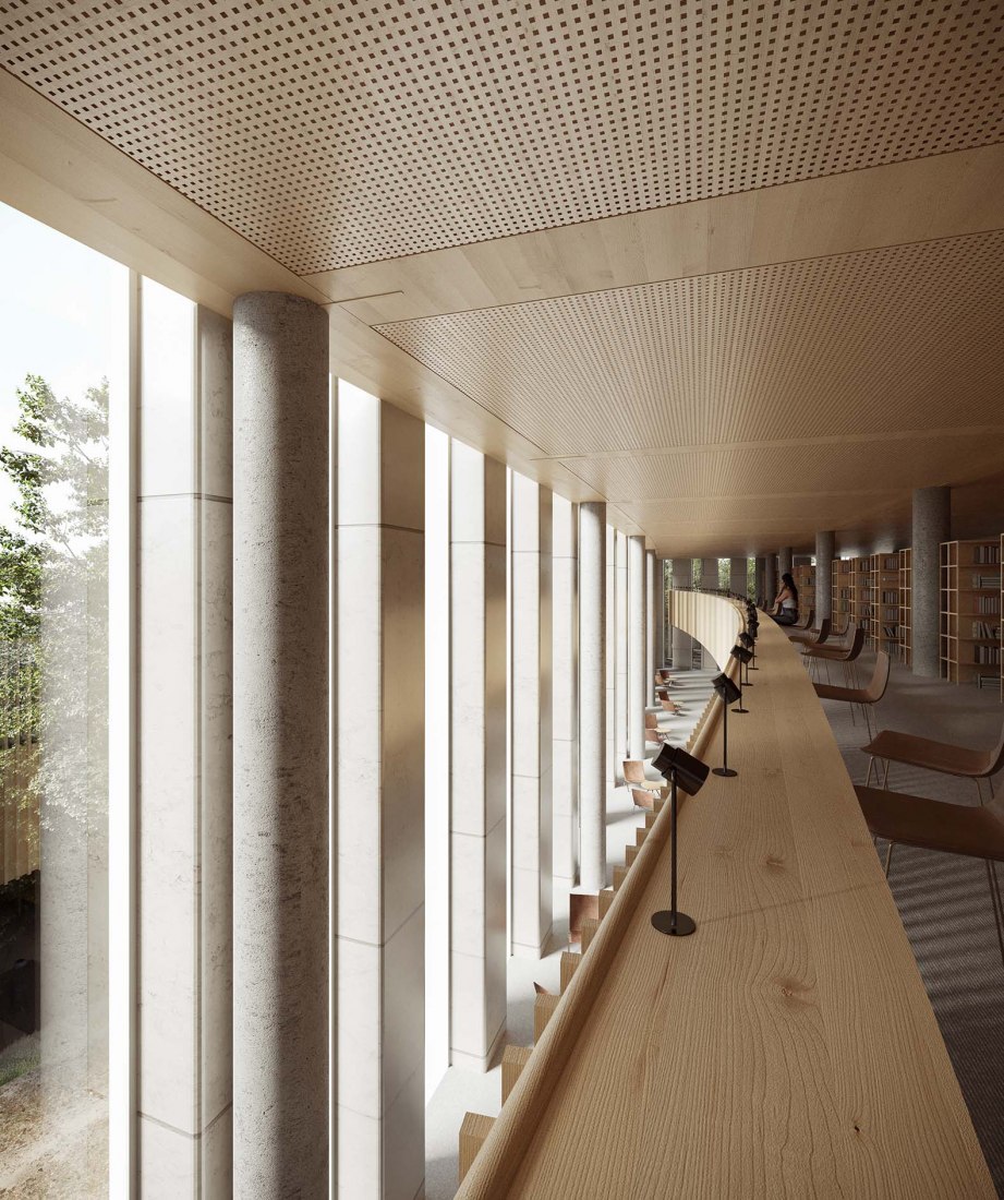 Cobe wins the competition to design the new Gothenburg University Library The Strength of