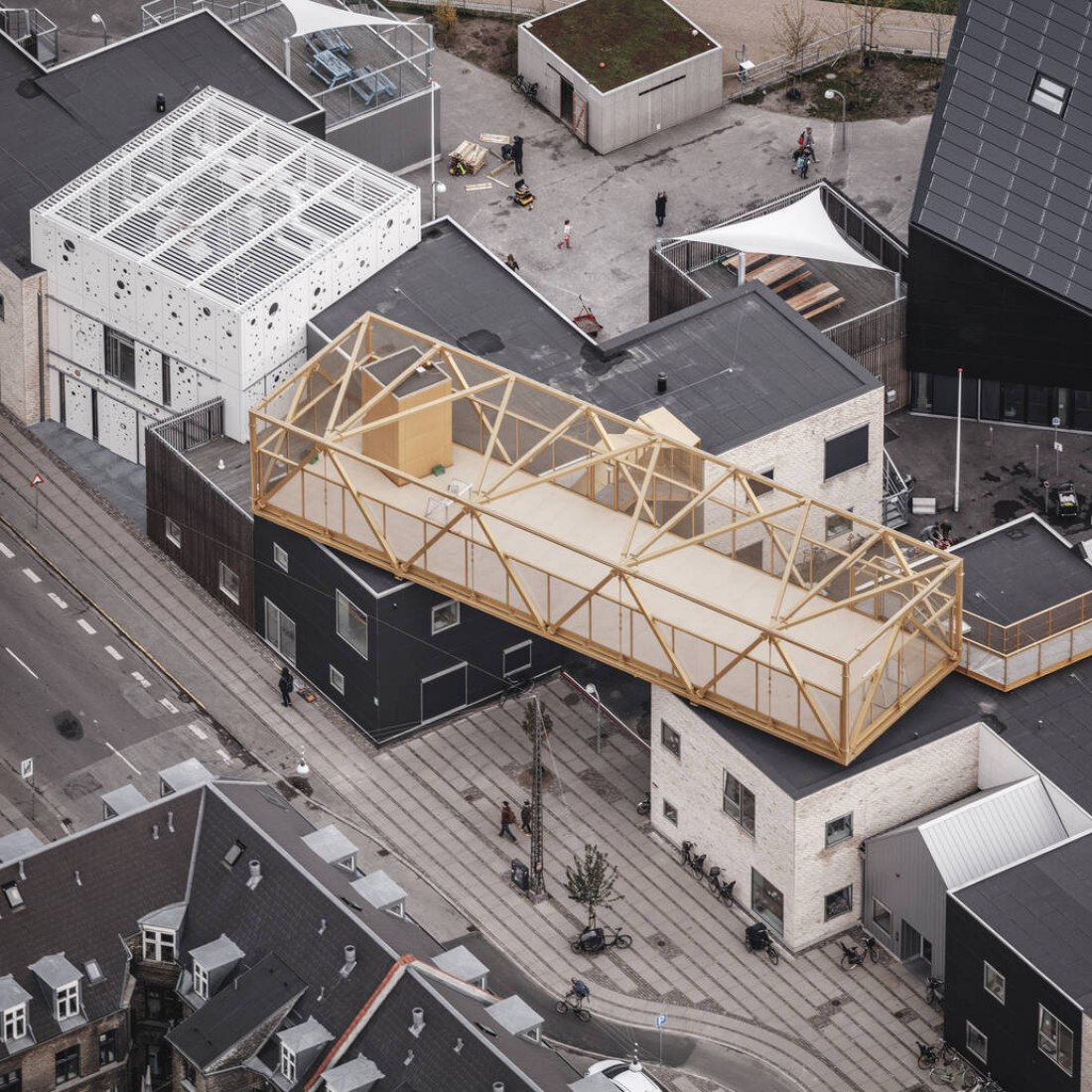 Ciudad de los niños de Christianshavn por COBE y NORD Architects Copenhagen. Fotografía por Rasmus Hjortshøj - COAST